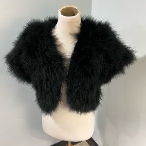 Bebe fur top